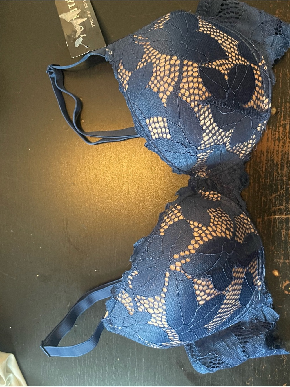 Youmita Floral Lace Push Up Bra